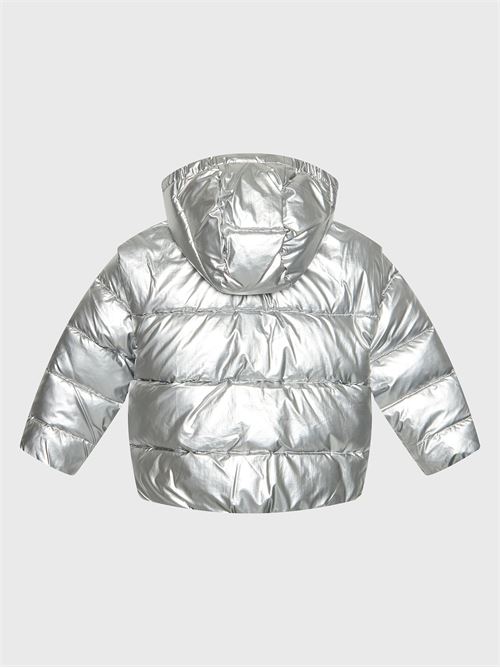 2 IN 1 METALLIC PUFFER JACKET CALVIN KLEIN JEANS | IG0IG01613/PE6